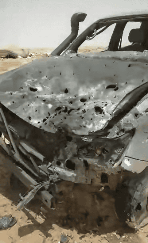 ضربة جوية جديدة بطائرة مسيرة للقوات المسلحة الملكية تستهدف مركبة للبوليساريو شرق الجدار الأمني 2 IMG 0608
