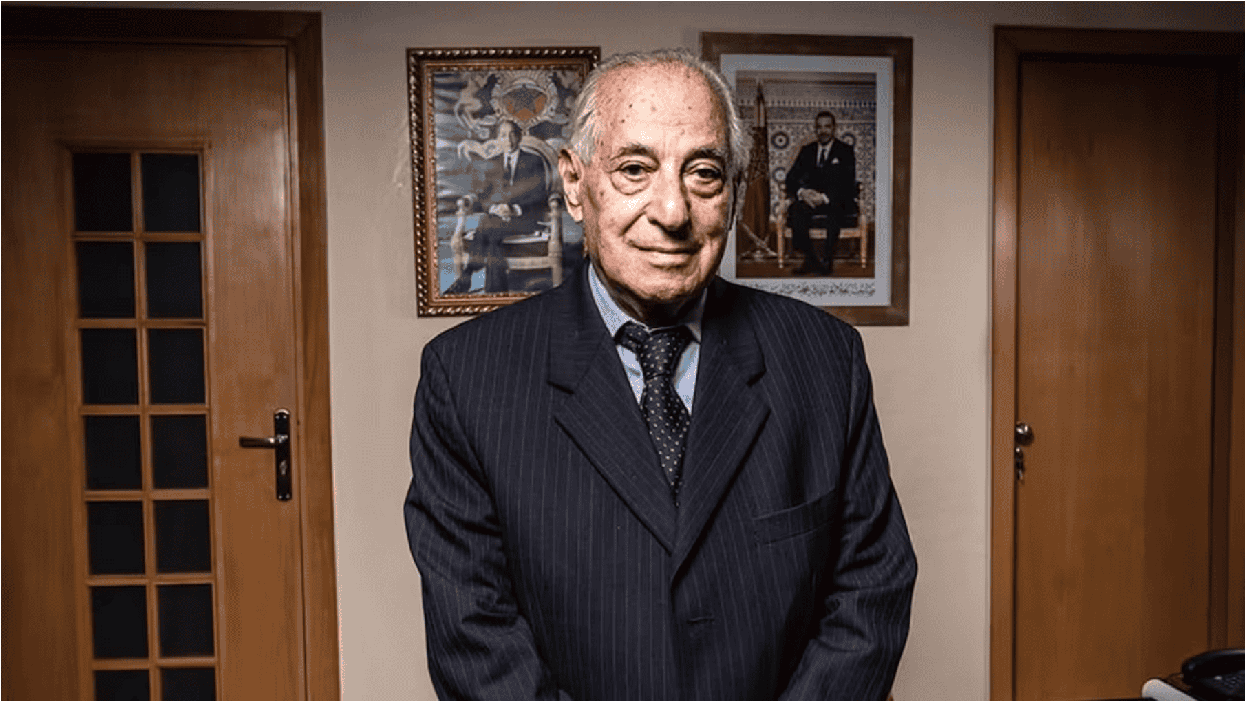 Abdelhak al-Marini, porte-parole du palais et historien du Royaume, décède à 91 ans 1 عبد الحق لمريني