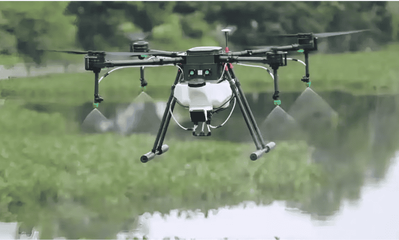 Utilisation de drones pour lutter contre les infestations de moustiques 1 طائرات بدون طيار لمكافحة البعوض