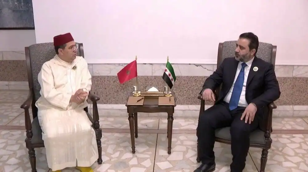 Conformément aux instructions royales Le Maroc rouvre son ambassade à Damas 1 تنفيذًا للتعليمات الملكية السامية.. المغرب يُعيد فتح سفارته في دمشق