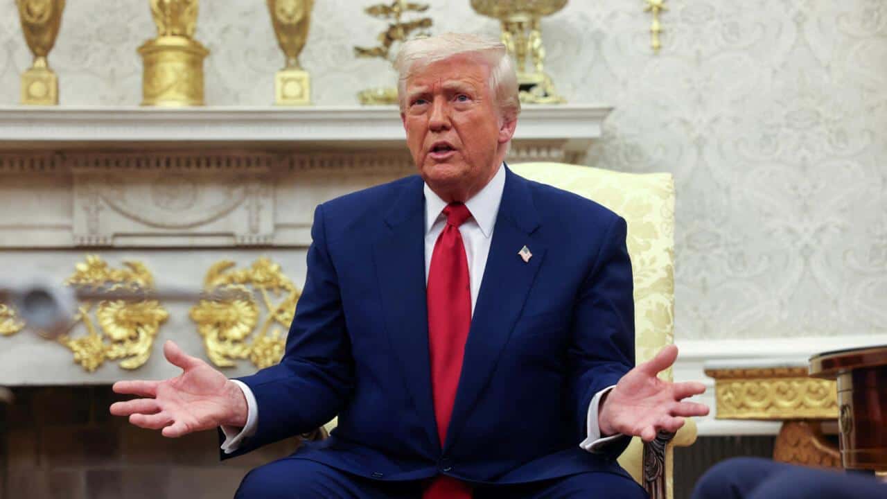 Trump menace d'augmenter les droits de douane sur l'UE 1 ترامب يهدد بزيادة الرسوم الجمركية على الاتحاد الأوروبي