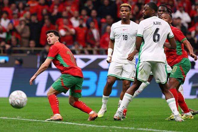 عنوان: المغرب يعبر نيجيريا بركلات الترجيح إلى نهائي كأس الأمم الأفريقية 2026