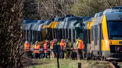 إصابة عدد من الأشخاص في حادث تصادم بين قطارين شمال العاصمة الدنماركية