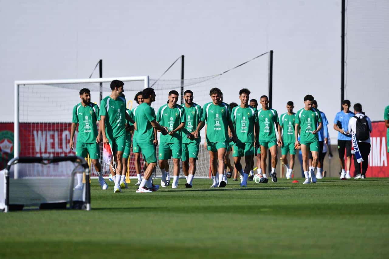 المنتخب المغربي يخوض أول تدريب في أمريكا قبل كأس العالم