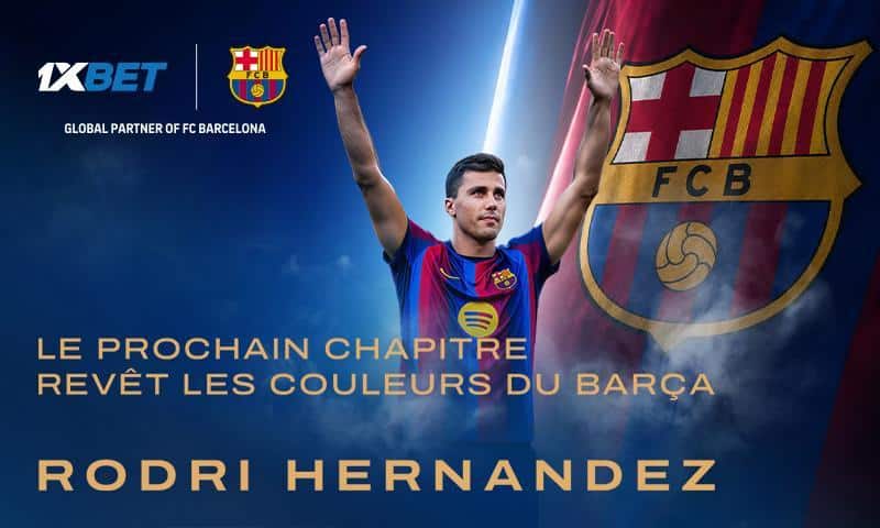 Les transferts de l'été en partenariat avec 1xBet : pourquoi le FC Barcelone a-t-il recruté Rodri, lauréat du Ballon d'or ? 1 Les transferts de l'été en partenariat avec 1xBet : pourquoi le FC Barcelone a-t-il recruté Rodri, lauréat du Ballon d'or ?