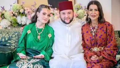 عقد قران مولاي إدريس الفيلالي على أحلام أومحا