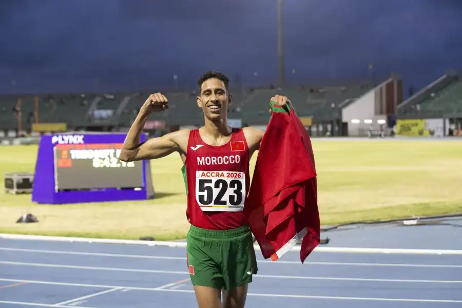 صلاح الدين بن يزيد يتوج بذهبية 3000 متر موانع في تارانتو 2026
