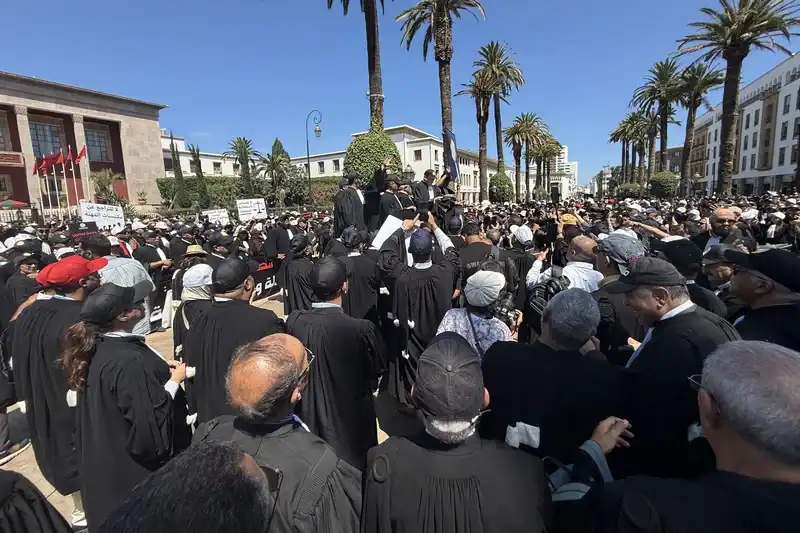 avocats parlement manifestation 2