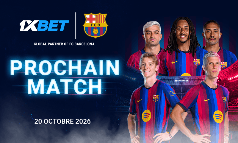 Barcelone affronte un adversaire de taille face au Paris Saint-Germain : une grande soirée européenne avec 1xBet ! 1 Ligue des champions : Barcelone contre Paris Saint-Germain | 1xBet