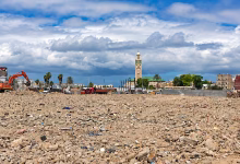 متضررو الهدم بالمحج الملكي يطالبون بحق السكن في الدار البيضاء