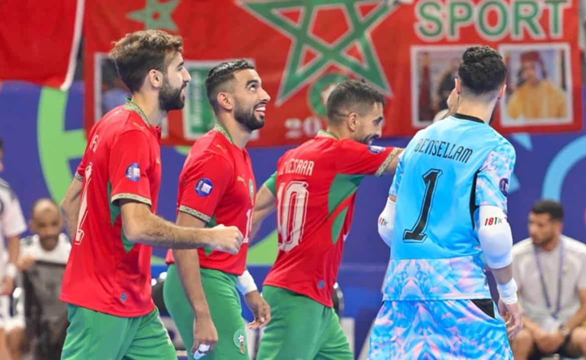 المغرب يواجه مصر في نصف نهائي كأس أمم إفريقيا للفوتسال