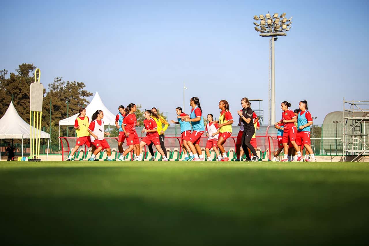 منتخب المغرب النسوي لأقل من 17 سنة يواصل تحضيراته للمونديال