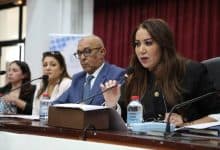 Nabila Rameli, maire de Casablanca, lors des travaux de la séance du conseil municipal