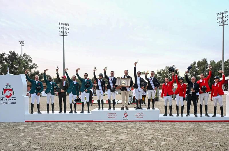 الفروسية المغربية تكتفي بالوصافة في كأس الأمم 2026 بالرباط