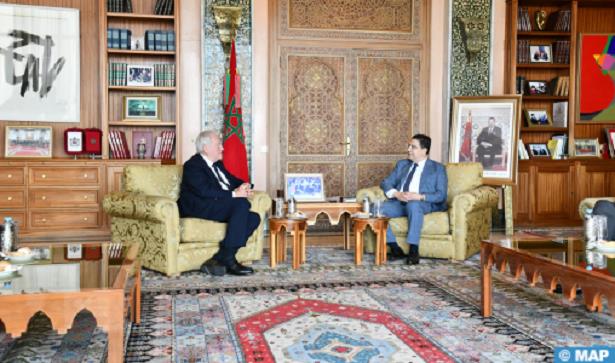 بوريطة يبحث في الرباط سبل تعزيز التعاون مع رئيس مجموعة الصداقة الفرنسية-المغربية 1 بوريتا