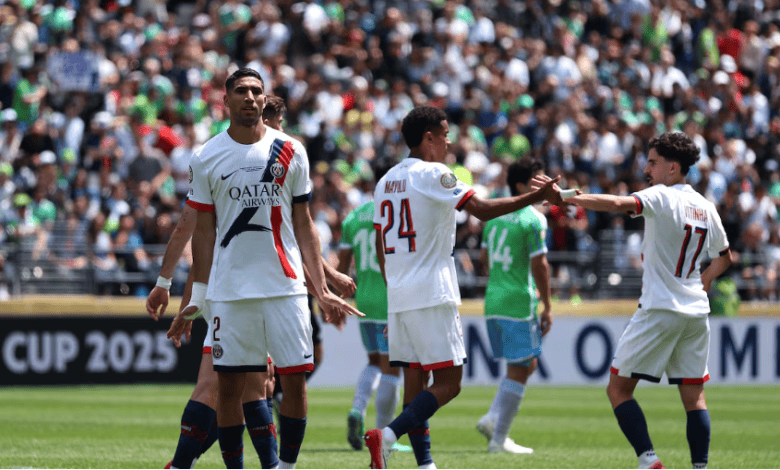Coupe du monde des clubs : Achraf Hakimi élu homme du match entre le Paris Saint-Germain et les Seattle Sounders كأس العالم للأندية