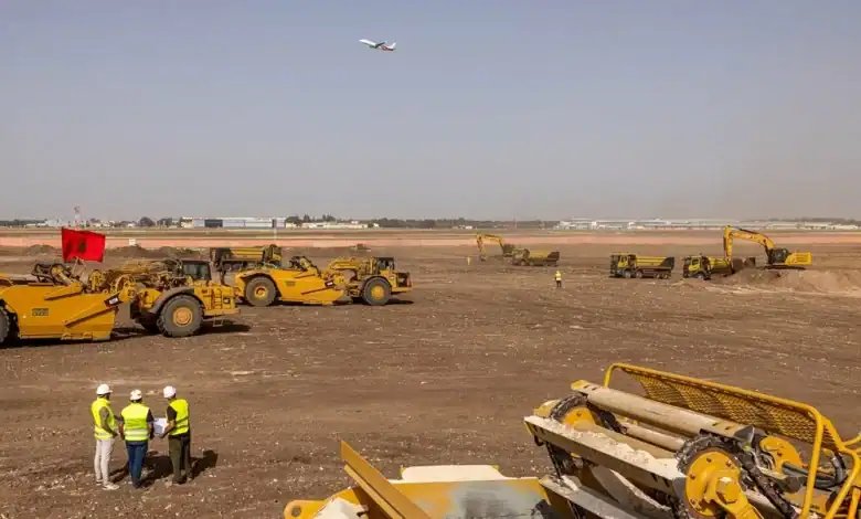 Début de la construction du nouveau terminal de l'aéroport Mohammed V de Casablanca انطلاق أشغال التهيئة لبناء المحطة الجديدة بمطار محمد الخامس بالدار البيضاء