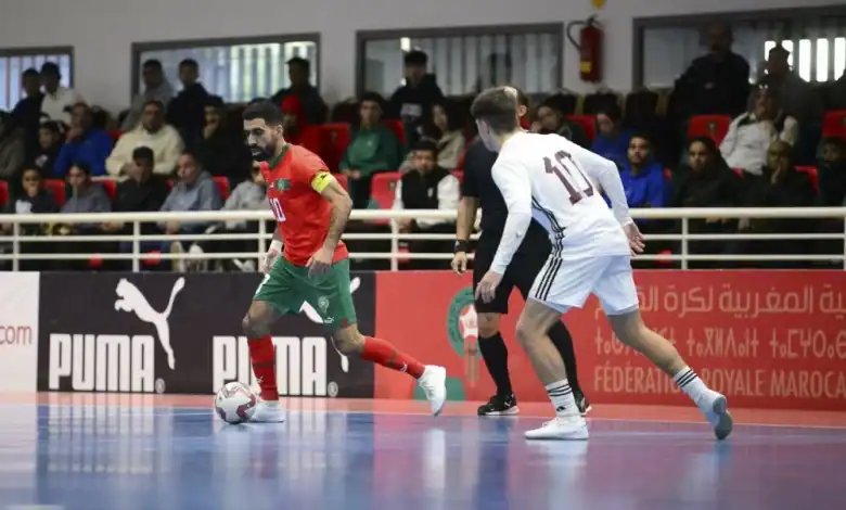 كأس العرب لكرة القدم داخل القاعة: أسود الأطلس يستعدون للدفاع عن لقبهم للمرة الرابعة 1 كأس العرب لكرة القدم داخل القاعة: أسود الأطلس يستعدون للدفاع عن لقبهم للمرة الرابعة