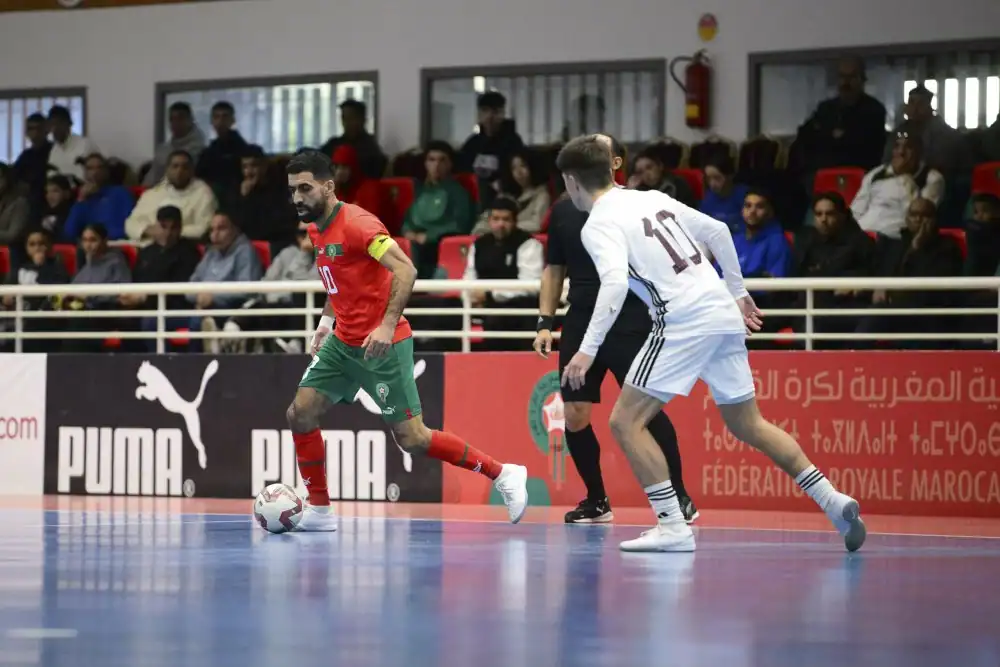 Coupe arabe de football en salle : Les Lions de l'Atlas prêts à défendre leur titre pour la quatrième fois 1 كأس العرب لكرة القدم داخل القاعة: أسود الأطلس يستعدون للدفاع عن لقبهم للمرة الرابعة