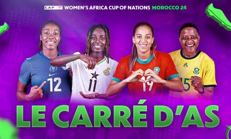 نصف نهائي قوي في كأس إفريقيا للسيدات.. برنامج وتوقيت المباريات 1 نصف نهائي قوي في كأس إفريقيا للسيدات.. برنامج وتوقيت المباريات