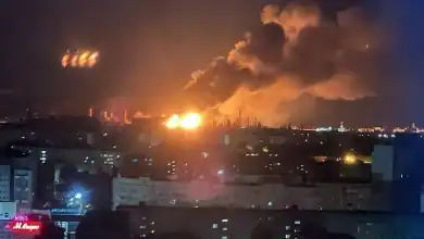 هجوم مُسير واسع يشعل حرائق في جنوب روسيا