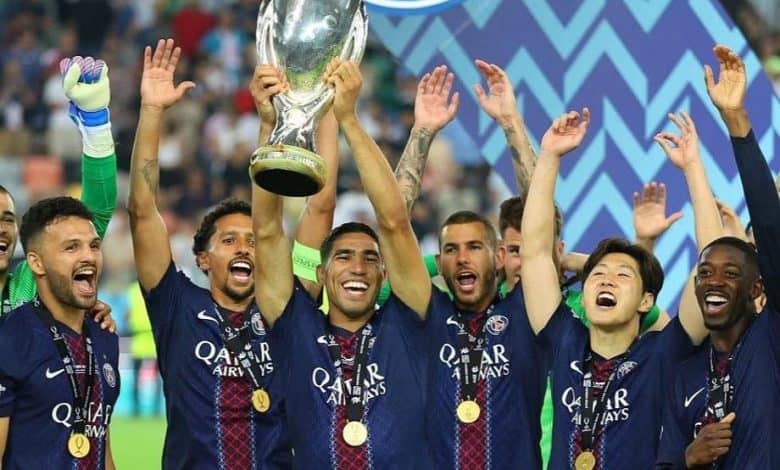 الجامعة الملكية تهنئ أشرف حكيمي بعد التتويج بكأس السوبر الأوروبي