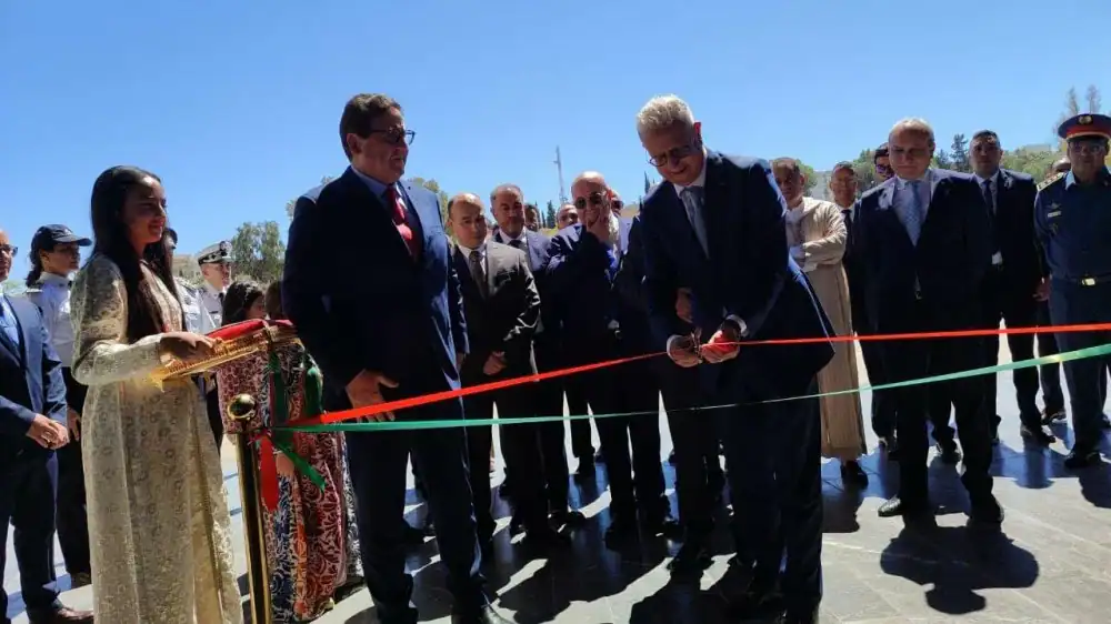 Inauguration de la nouvelle station de ferrovière à Taza 1 تدشين المحطة ferrovière الجديدة بمدينة تازة