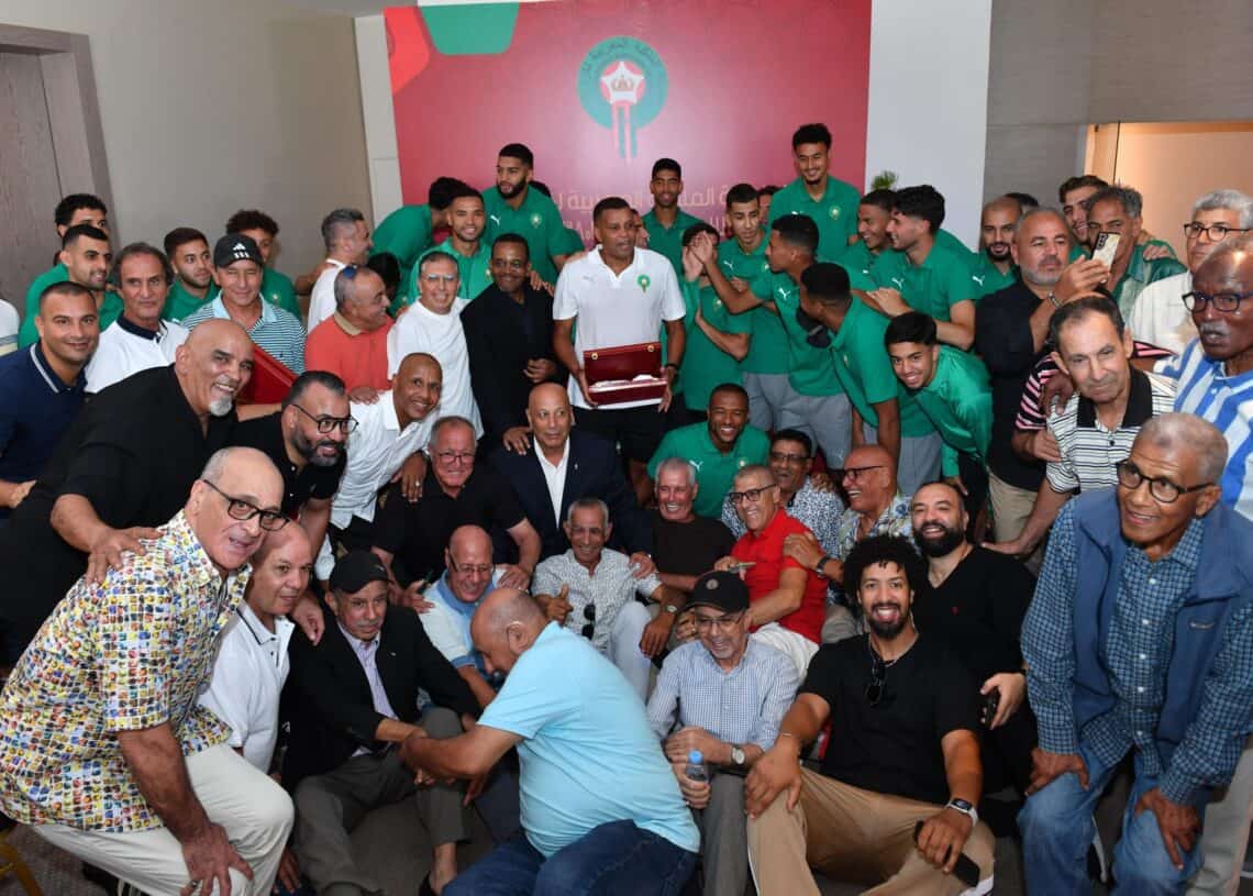 Le Maroc honore les légendes des Lions de l'Atlas lors d'une cérémonie spéciale 1 المغرب يكرم أساطير أسود الأطلس في حفل مميز