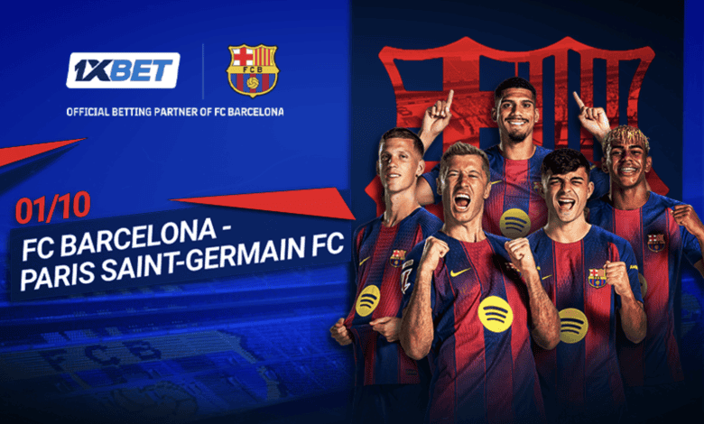 برشلونة يواجه باريس سان جيرمان في قمة نارية برعاية 1xBet
