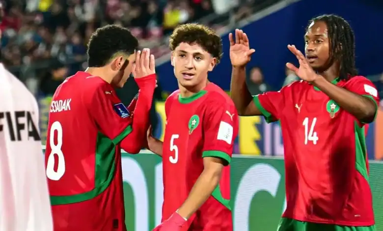 كأس العالم للشباب تحت 20 عامًا: المغرب يهزم البرازيل ويتأهل إلى ثمن النهائي