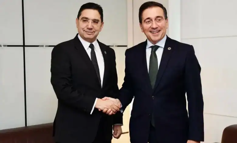 المغرب وإسبانيا يعززان تعاونهما الثنائي خلال لقاء بوريتا وألباريس في باريس 1 المغرب وإسبانيا يعززان تعاونهما الثنائي خلال لقاء بوريتا وألباريس في باريس