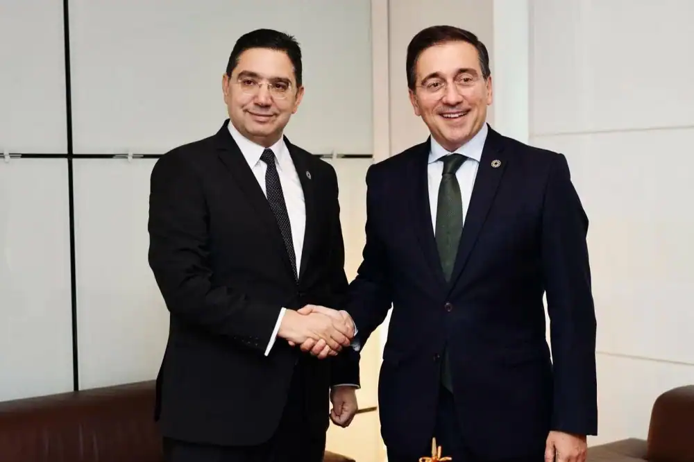 Le Maroc et l'Espagne renforcent leur coopération bilatérale lors de la rencontre entre Porretta et Alvarez à Paris 1 المغرب وإسبانيا يعززان تعاونهما الثنائي خلال لقاء بوريتا وألباريس في باريس