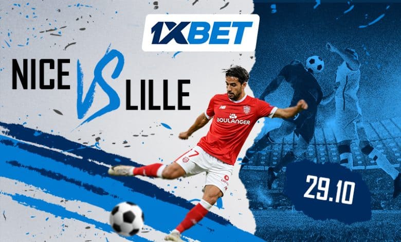 Nice contre Lille, 29 octobre 2025 : série de victoires en Ligue 1 avec 1xBet