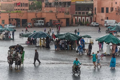 Prévisions météorologiques au Maroc aujourd'hui, mardi 1 توقعات الطقس في المغرب الثلاثاء: أمطار شمالية وحرارة جنوبية