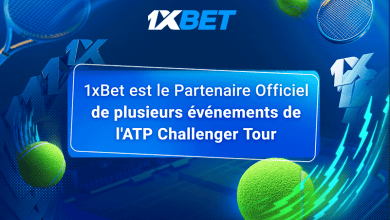 1xBet - Partenaire officiel des paris de l'ATP Challenger Tour 2025