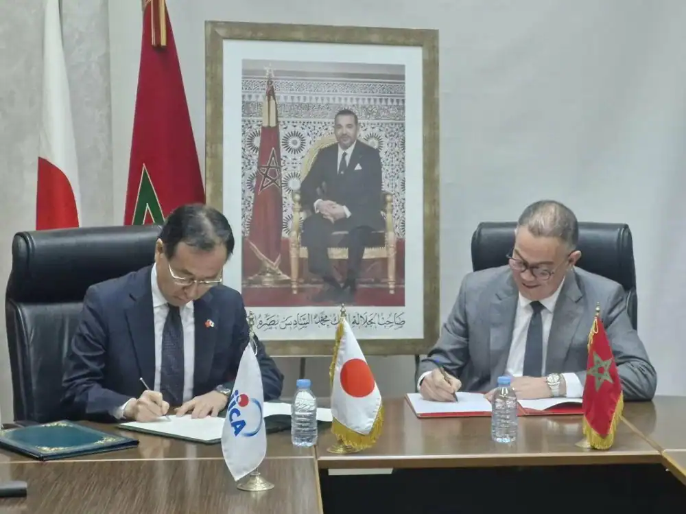 Le Maroc et le Japon signent un prêt de 3,9 milliards d'euros pour développer l'irrigation et l'hydroélectricité dans la plaine de l'Ouest 1 المغرب واليابان يوقعان قرضًا بـ3.9 مليار درهم لتطوير الري والطاقة المائية في سهل الغرب