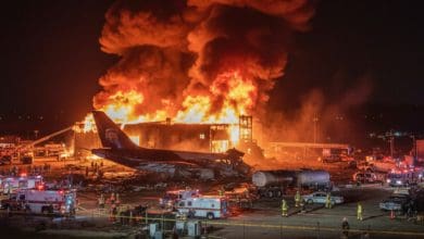 سبعة قتلى في تحطم طائرة شحن أمريكية قرب مطار لويزفيل