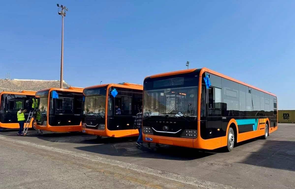 Guelmim Mise en service d'une nouvelle flotte d'autobus de transport public 1 كلميم.. دخول أسطول جديد من حافلات النقل العمومي إلى الخدمة