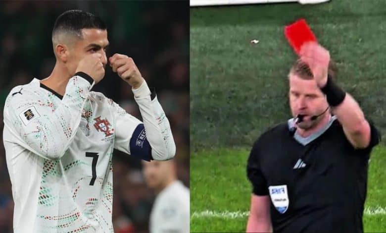طرد تاريخي يهدد آخر مونديال في مسيرة رونالدو! 1 فيديو.. طرد تاريخي يهدد آخر مونديال في مسيرة رونالدو!