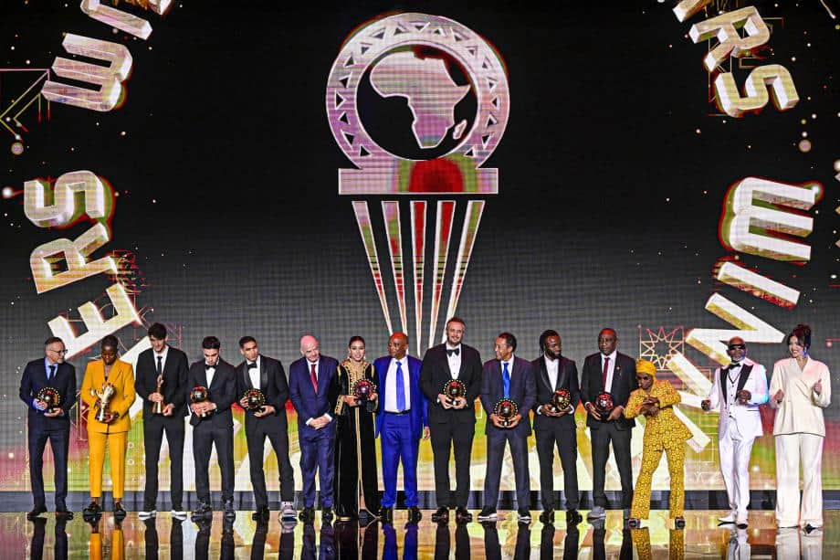 La liste des lauréats des CAF Awards 2025 : L'excellence marocaine à la cérémonie de Rabat 1 لائحة المتوجين بجوائز الكاف 2025: تفوق مغربي لافت في حفل الرباط