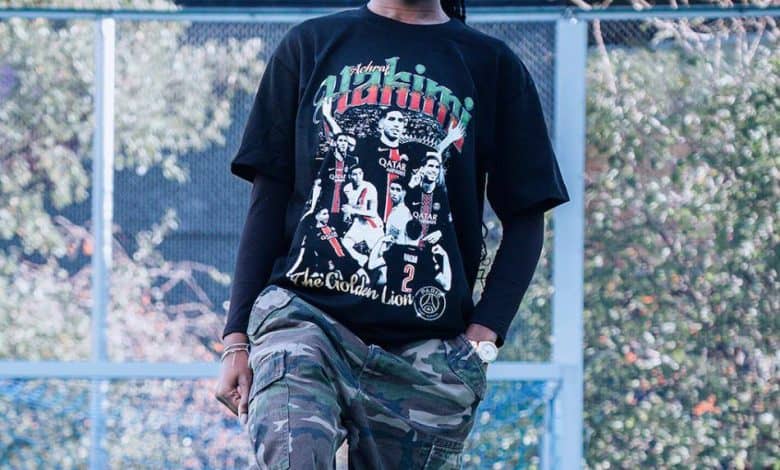 باريس سان جرمان يحتفي بتتويج حكيمي الإفريقي بقميص خاص ومميز