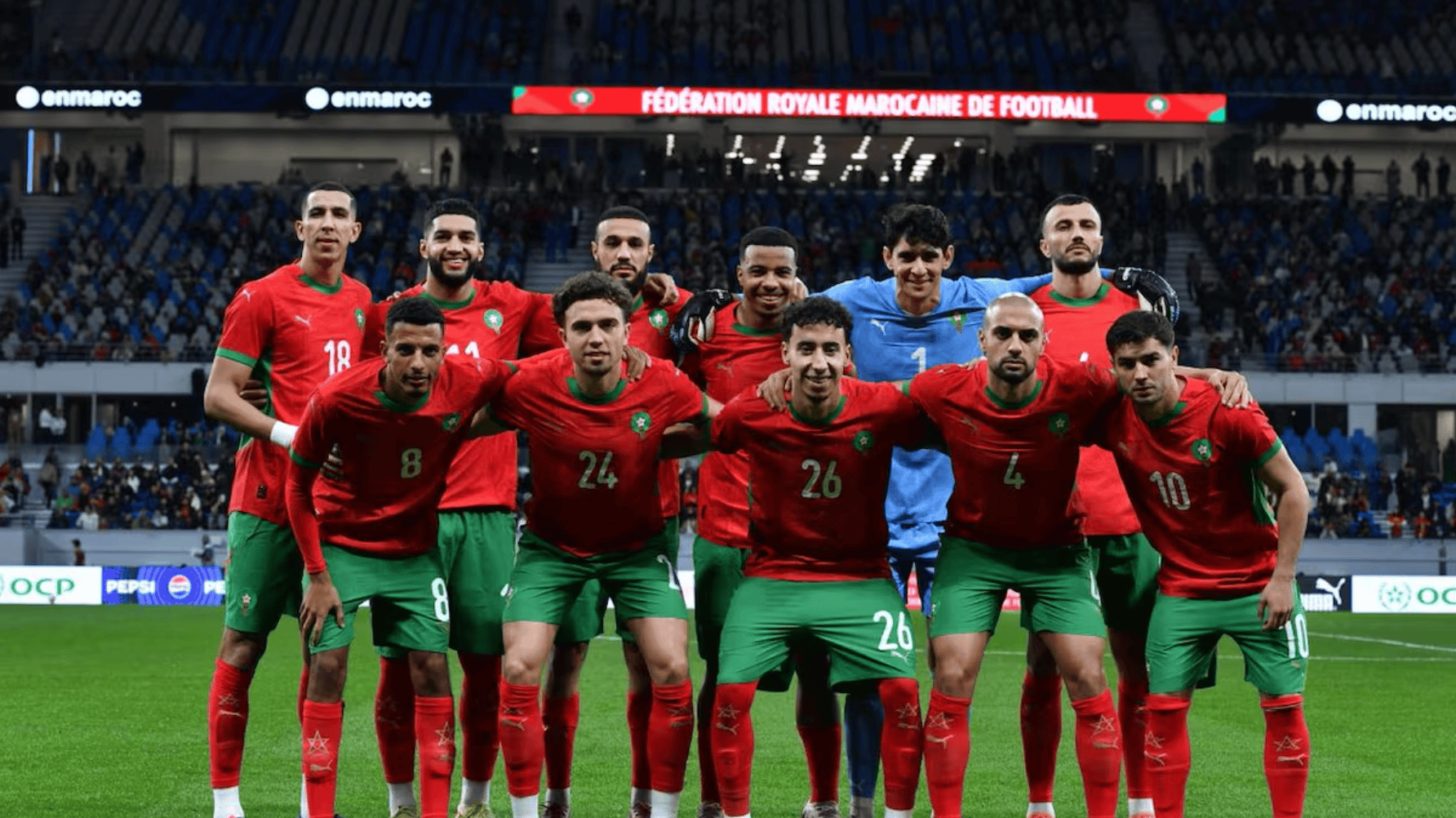 Le Maroc balaie l'Ouganda et porte sa série de victoires à 18 matches consécutifs 1 المنتخب المغربي يكتسح أوغندا ويرفع سلسلة انتصاراته إلى 18 مباراة متتالية