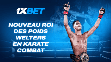 Le nouveau roi des poids moyens du Karaté Combat : Osama Asli a remporté la ceinture de champion du monde