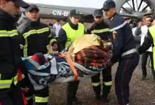 مروحية الدرك تنقذ سيدة في أحنصال