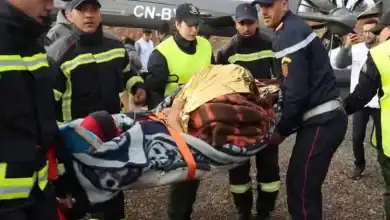 مروحية الدرك تنقذ سيدة في أحنصال