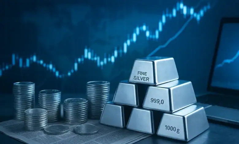 سعر أونصة الفضة يتخطى 75 دولاراً لأول مرة على الإطلاق