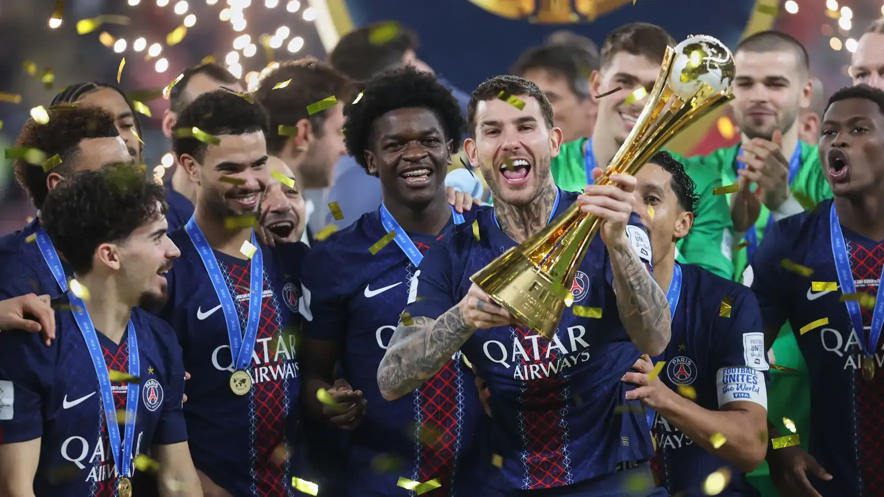 Le PSG remporte la Coupe des Confédérations de la FIFA, Qatar 2025 aux tirs au but contre Flamengo 1 باريس سان جيرمان يحرز كأس القارات للأندية “قطر 2025” بعد ركلات ترجيح أمام فلامنغو
