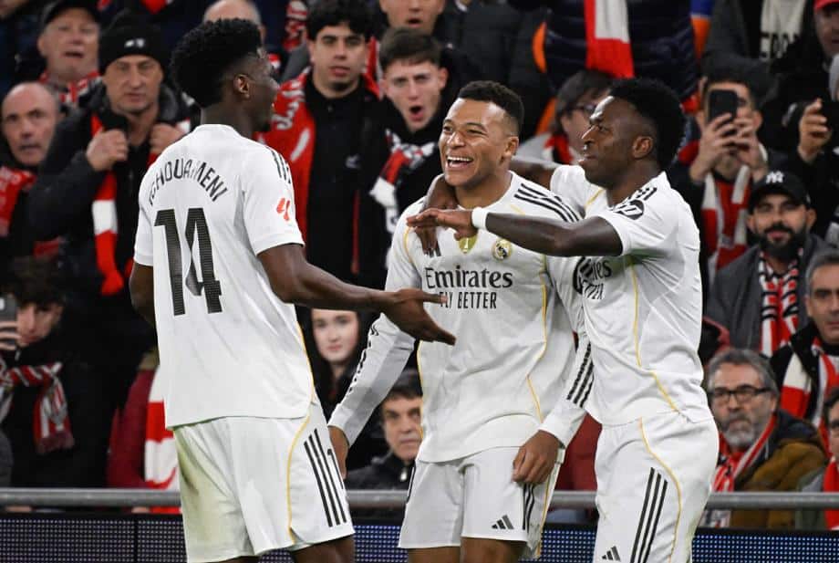 La star française illumine la Liga : Le Real Madrid bat Bilbao sans encombre 1 نجم فرنسا يضيء الليغا: ريال مدريد يتغلب على بلباو بثلاثية نظيفة