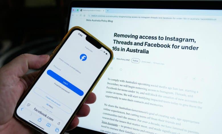 "Meta supprime de ses plateformes sociales les comptes de mineurs australiens âgés de moins de 16 ans 1 "ميتا" تُبادر إلى إزالة حسابات القاصرين الأستراليين دون الـ16 من منصاتها الاجتماعية