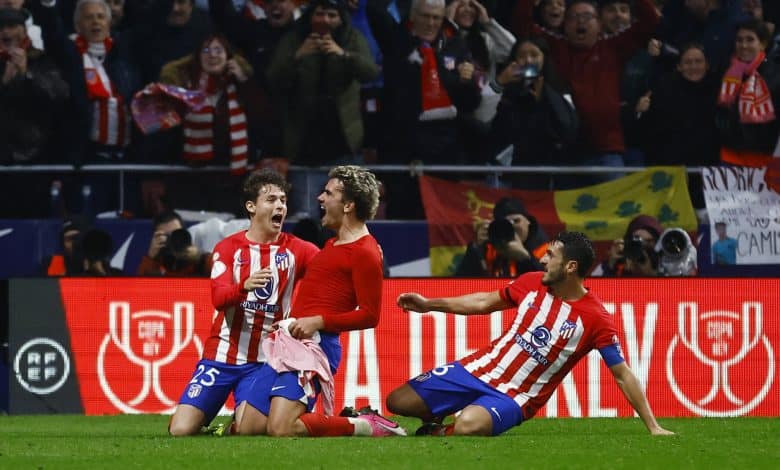 كأس إسبانيا: غريزمان يمنح أتلتيكو مدريد بطاقة ربع النهائي